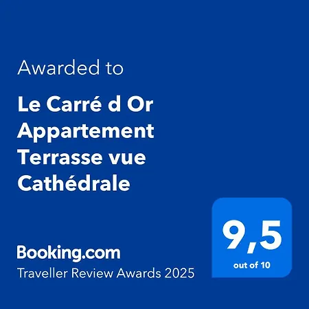 Le Carre D Or Terrasse Vue Cathedrale * Strasbourg